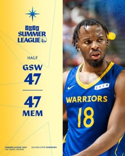 @warriors: Halftime in Vegas https://t.co/S0YxebElfh