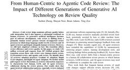 From Human-Centric to Agentic Code Review: The Impact of Different Generations of Generative AI Technology on Review Quality
