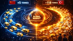 The push and pull of central bank gold: China buys 5 tonnes and Turkey monetizes 118 tonnes in March | Kitco News