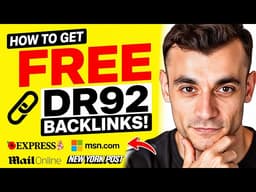 How to Get FREE DR92 Backlinks!
