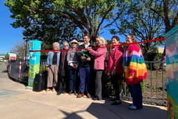 Colorful textile art kicks off arts and culture month | Tri City Voice