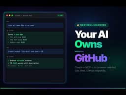 Claude Code + GitHub MCP | GitHub MCP Setup for Claude Code in 5 mins