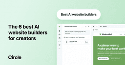 The 6 Best AI Website Builders for Creators (2026) | Circle