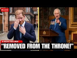 Prince Harry GOES NUTS After King Charles REMOVES His Kids From the Throne