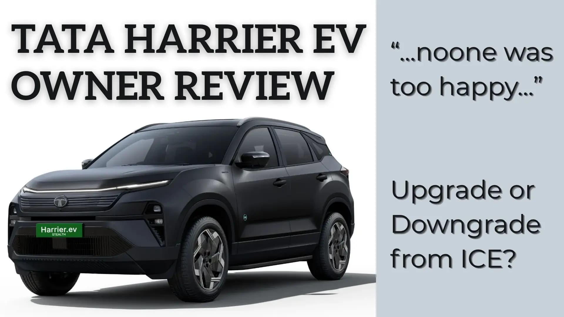 Tata Harrier.ev Real-World Ownership Review - ElecTree