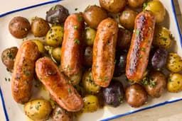Grilled Sausage with Potatoes Recipe