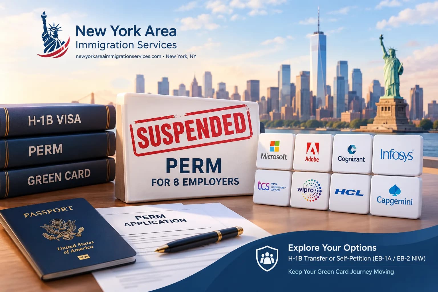 PERM Suspension: Green Card Options for H-1B Workers