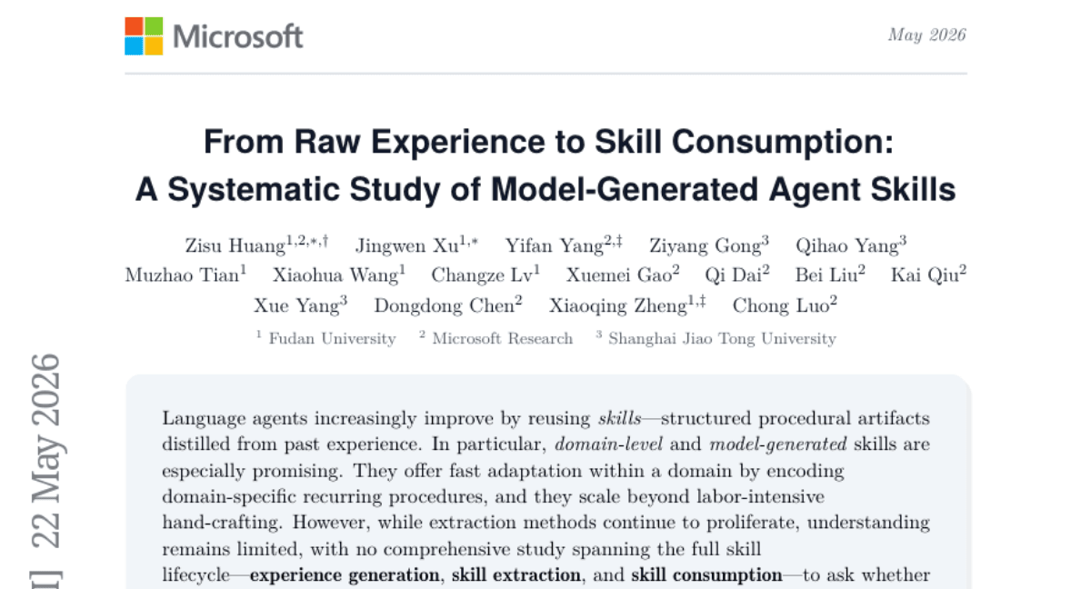 From Raw Experience to Skill Consumption: A Systematic Study of Model-Generated Agent Skills