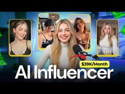 How to Make Consistent & Realistic AI Influencers ($39K/Month)
