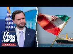 Vance PRESSED on if Iran will make a deal...