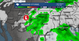 Scattered storm chances go through first June weekend