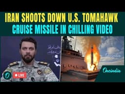 Iran Intercepts Tomahawk Missile LIVE: Trump’s $2 Million Cruise Missile Turns Into Scrap |Iran LIVE