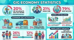 Gig Economy Statistics 2026: Market Size, US Workforce, ...