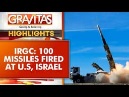 Iran Bombards U.S. Targets as Israeli Airstrikes Rattle Tehran | GRAVITAS HIGHLIGHTS