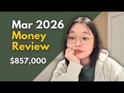 March Financial Check-In 💵 new job, tax refund, bonus income, expenses & net worth update