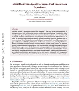 @omarsar0: Great research paper on optimizing harnesses.

(bookmark it)

There is a lot of alpha in building a ...