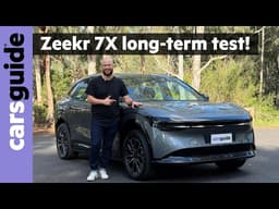 Zeekr 7X 2026 review Australia: RWD | Why this EV is one of the best family SUVs | Long-term test