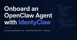 Onboard OpenClaw agents with IdentyClaw Passport: A2A, ...
