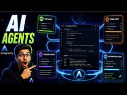 How to Use AI Agents with Google Antigravity in 2026: Complete Coding Workspace Setup Tutorial!