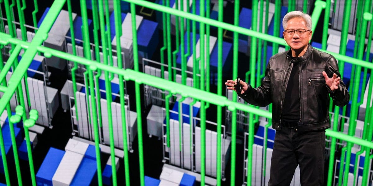 Nvidia's Jensen Huang says CEOs who blame AI for layoffs are giving a 'lazy' excuse