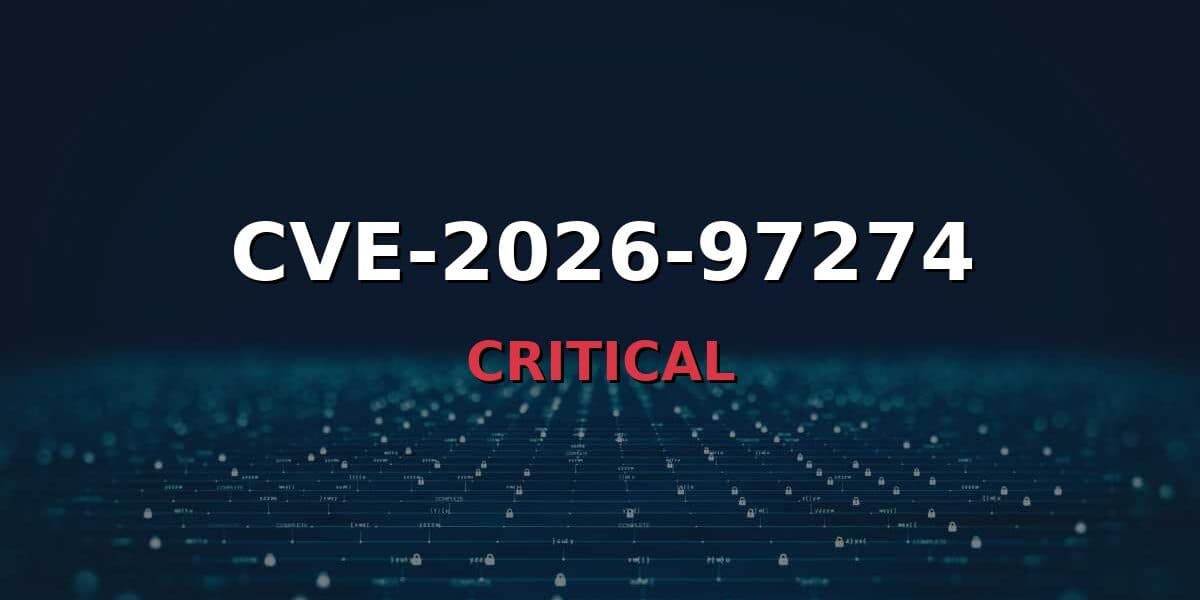 CVE-2026-97274: OAuth SSO Client Unauthenticated ...