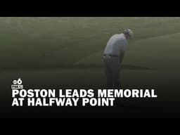 Poston leads Memorial at halfway point