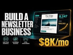 How to Build a Profitable Newsletter From Zero (The Complete Playbook)