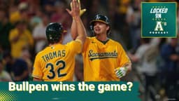 FEELIN' GOOD: A's bullpen STEALS the show, Kurtz, Thomas ...