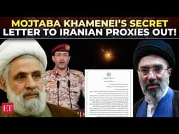 Iran-Hezbollah-Houthi rain hell on Israel from all sides; Mojtaba Khamenei’s secret letter REVEALS…