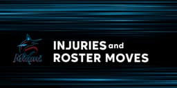 Marlins injuries and roster moves