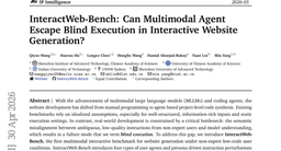 InteractWeb-Bench: Can Multimodal Agent Escape Blind Execution in Interactive Website Generation?