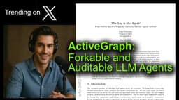 ActiveGraph: Forkable and Auditable LLM Agents
