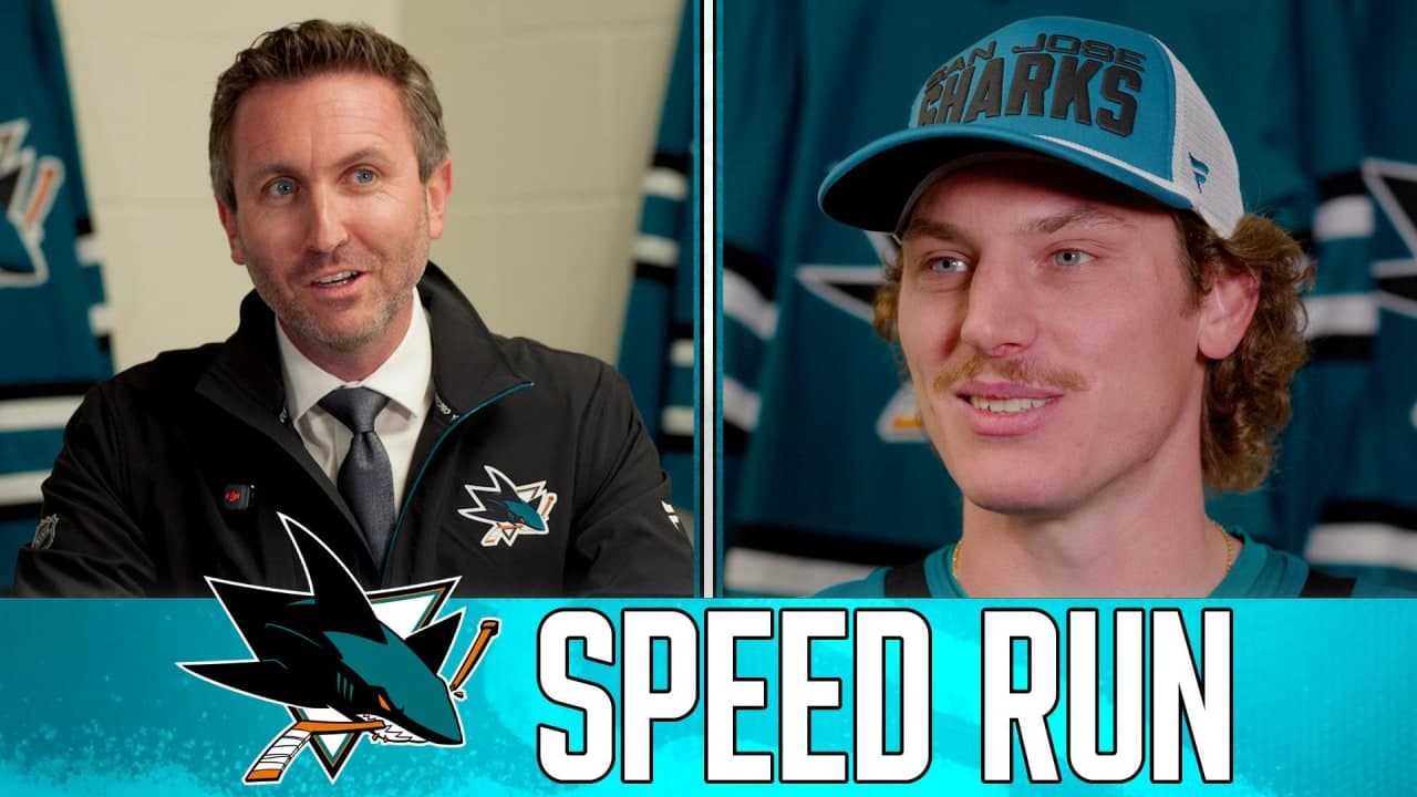 Speed Run: Adam Gaudette | San Jose Sharks