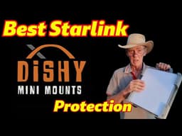 Starlink+Dishy Mount – EASY set up guide #caravanningaustralia #travel #offgridcamping #starlink 