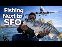 First Trip of 2026 | Halibut & Striper Fishing Next to SFO