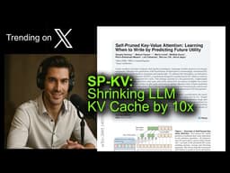 SP-KV: Shrinking LLM KV Cache by 10x
