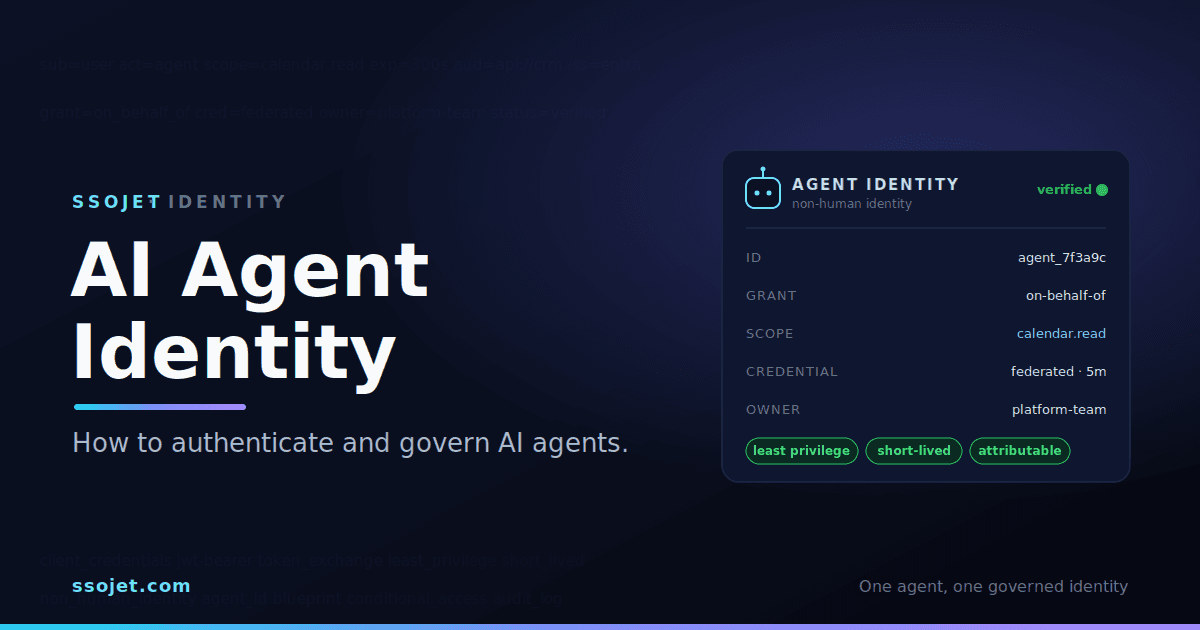 AI Agent Identity: How to Authenticate and Govern AI Agents