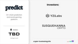 @Crypto_Dealflow: On-chain prediction and social gaming platform @predictdotfun closed Strategic funding round from @Y...