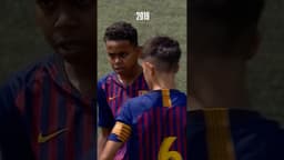 La evolución de LAMINE YAMAL hasta ser campeón del mundo 🌍✨
