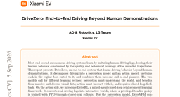DriveZero: End-to-End Driving Beyond Human Demonstrations
