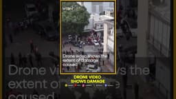 Iranian Missile Attack Hits Residential Building in Central Israel | WION Shorts