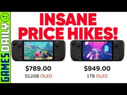 This Steam Deck Price Increase Is INSANE! - Kinda Funny Games Daily 05.27.26