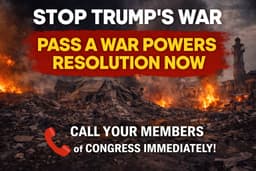 No War by One Man’s Whim