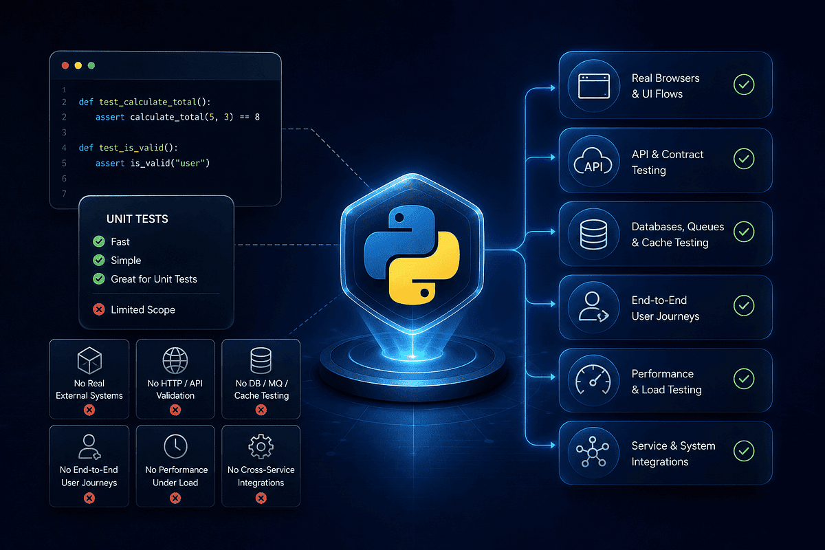 Beyond pytest: Python Test Automation Tools That Handle What Unit ...