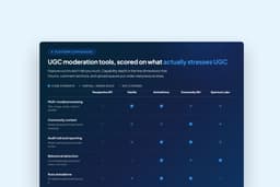 UGC Tools with AI-Driven Content Moderation: A Platform ...