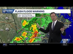 Flash flood warning issued across the Savannah area