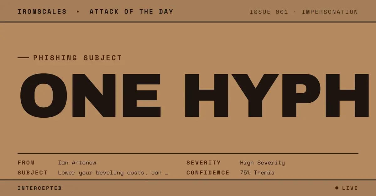 One Hyphen From Trusted: A Lookalike-Domain Vendor ...
