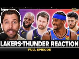 Thunder THRASH Lakers as Luka hurts hamstring, SGA makes MVP statement | NBA Reaction