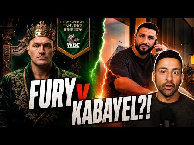 Fury-AJ Q4 2026 Wembley signed; Fury warm-up opponent announcement this week; Fury now WBC #1, could face Kabayel