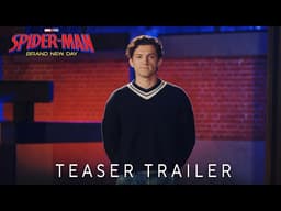Tom Holland Official Announcement On Trailer 2 - Spider-Man: Brand New Day